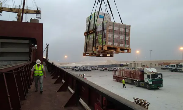 humanitarian-logistics-cargo-ship-unloading